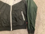 Nike Windrunner Hooded Jacket Black White Green Lightweight - Image 5