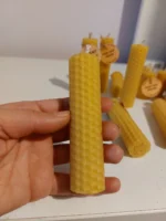 Natural Beeswax Honeycomb Sheets Candle Making Kit Roll Your Own - Image 2