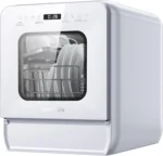 AIRMSEN Countertop Dishwasher 7 Programs Tank And Faucet Compact