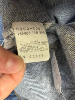 Levis Vintage Jeans Authentic Worn Faded Blue Straight Cut Mens Denim - Image 4