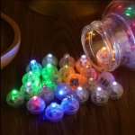 Mini LED Balloon Light Up Party Glow Balls Multicolour Pack - Image 4