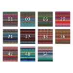 Noro Ito 100% Wool Yarn Self-Striping Multicolor 200g, - Image 3