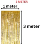 Metallic Foil Fringe Curtain Party Backdrop Decoration - Image 4