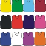 Multicolor Sports Training Bib Vest Set  Lightweight Jersey Bibs