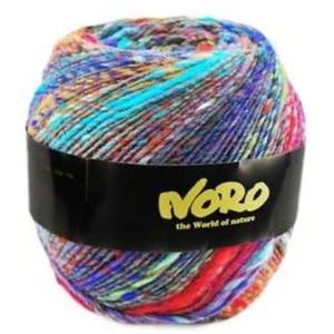Noro Ito 100% Wool Yarn Self-Striping Multicolor 200g,
